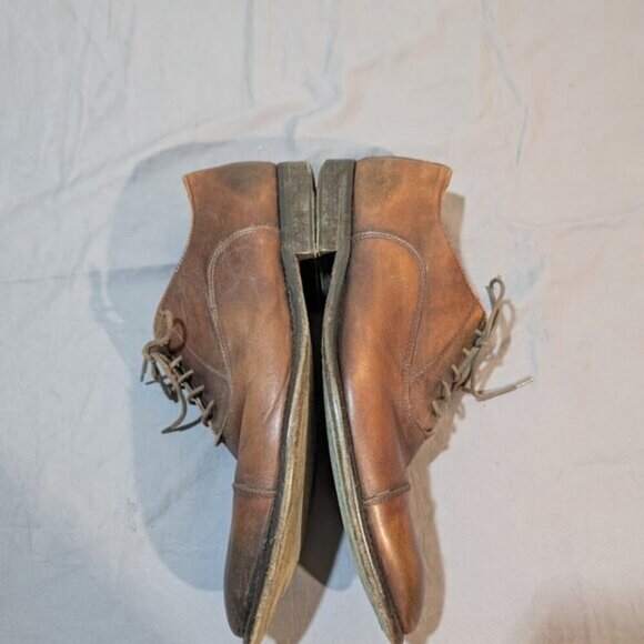 To Boot New York Adam Derrick Brown Leather Derby Shoes Men Size 9 - Picture 8 of 10